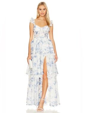 BNWT V Chapman Jolie floral gown